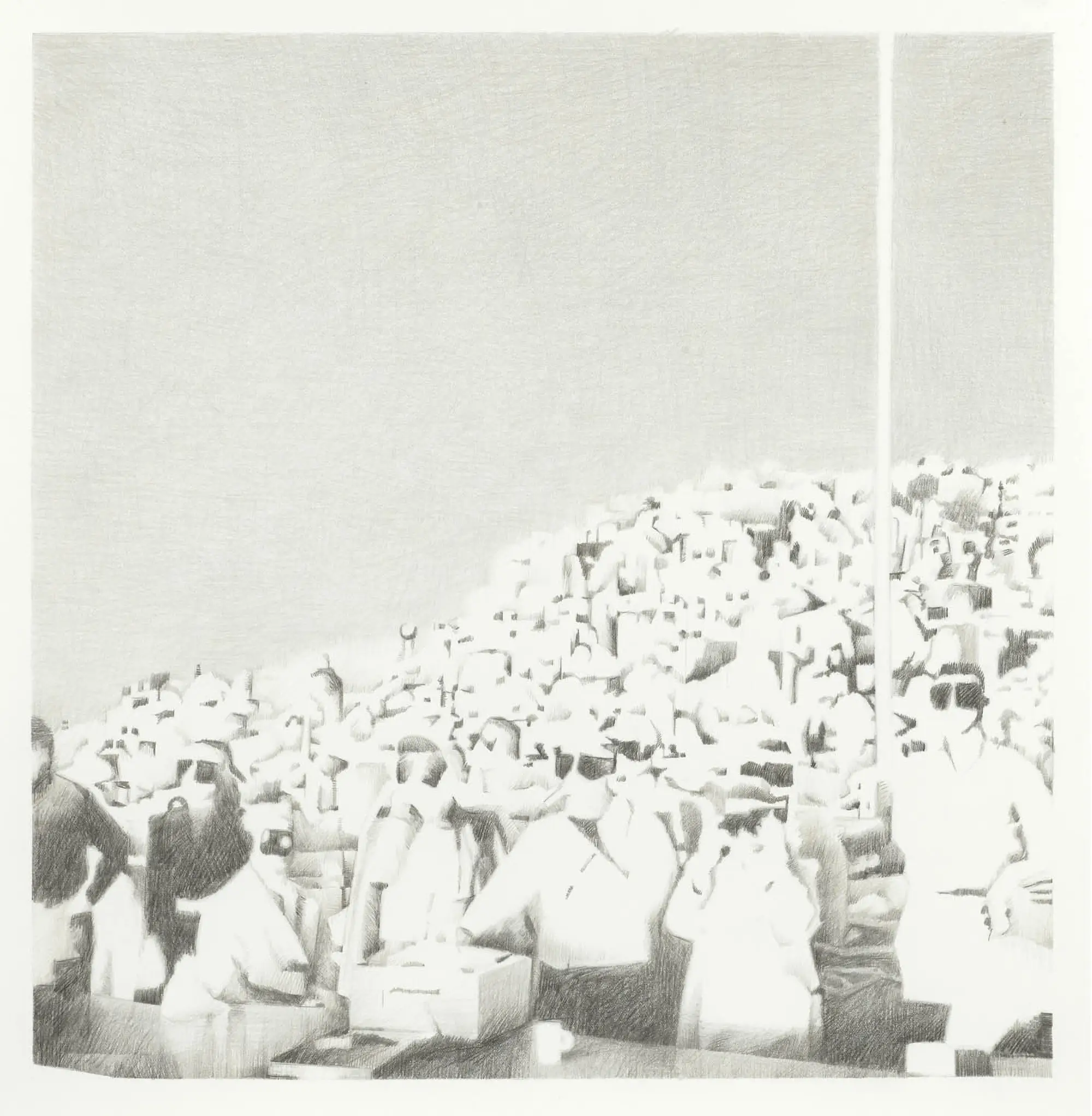 Slawomir Elsner, VIP`s, 2007 43 x 43 cm colour / pencil on paper