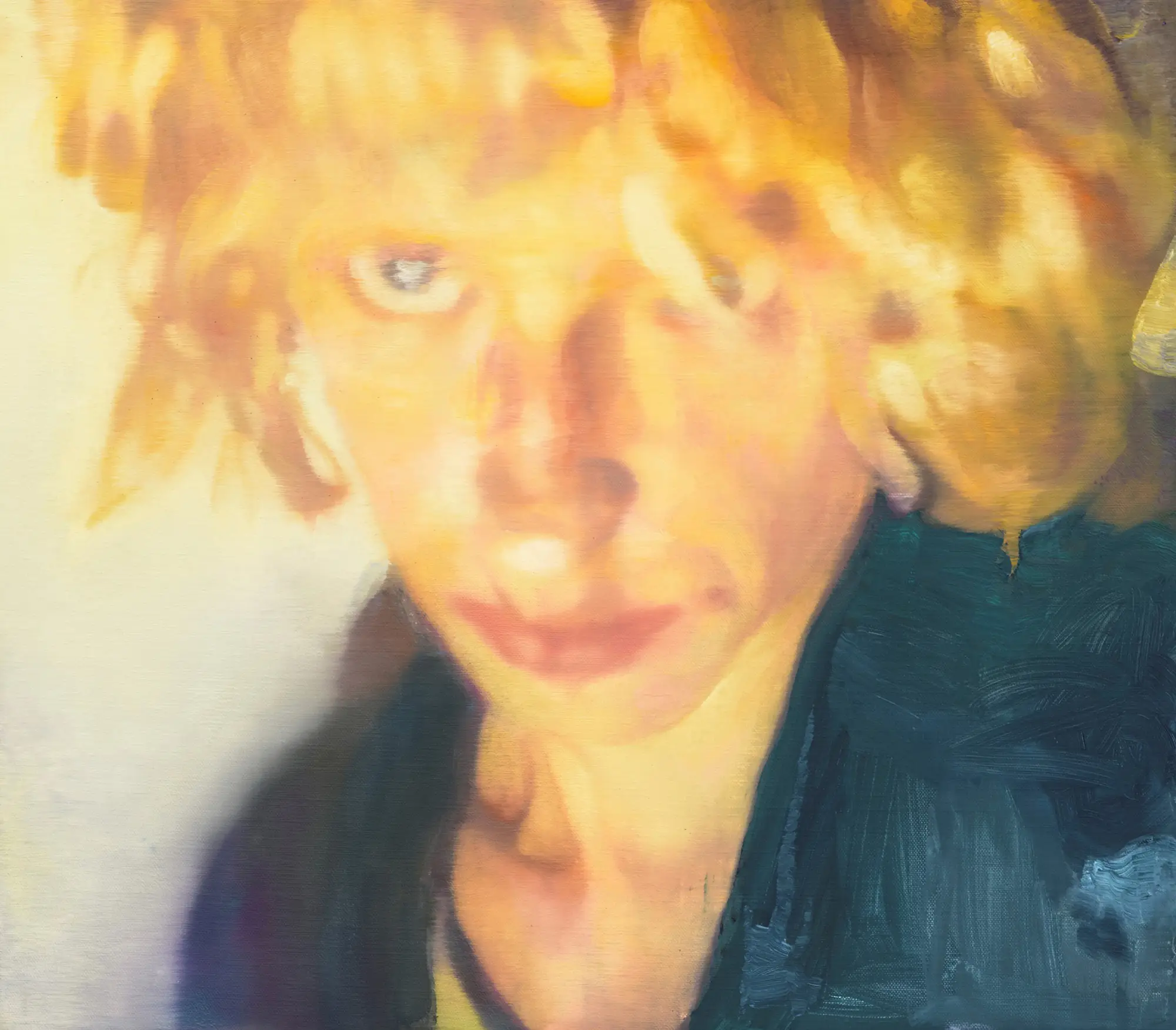 Johannes Kahrs, Untitled (man with lipstick), 2017 46.7 x 53.3 cm Oil on canvas